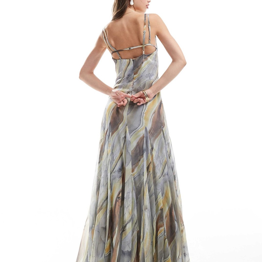 ASOS  Multicolor Maxi Dress - Picture 3 of 4